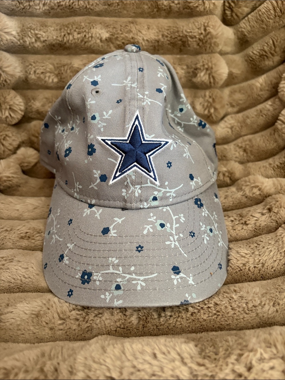 New Era Dallas Cowboys Kids Gray Floral Cap